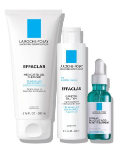 La Roche Posay Effaclar Salicylic Acid Acne Routine Set