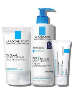 La Roche Posay Moisturizing Skin Care Routine for Dry Skin